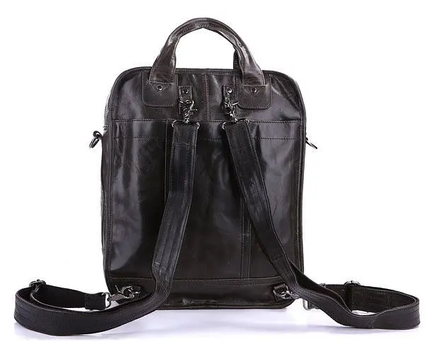 Сумка кожаная мужская Vintage 33х39,5х10 см sum0012457 - фото 7