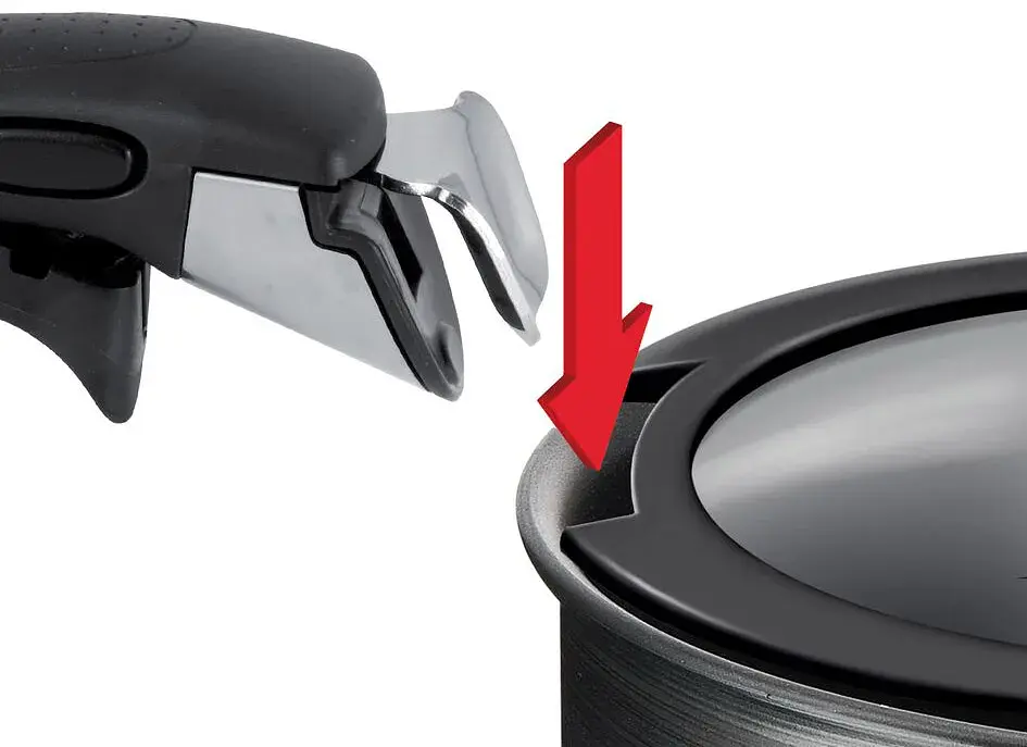 Кришка для посуду Tefal Ingenio, набір 3 шт, скло, пластик, чорний (L9849053) - фото 2