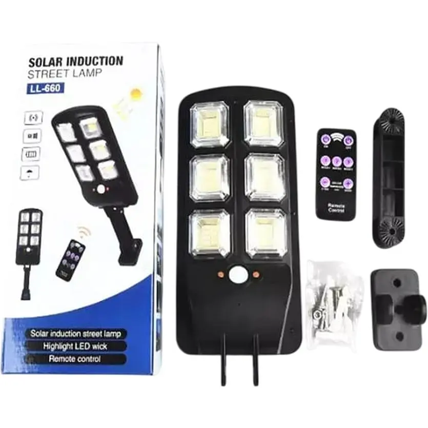 Уличный Led прожектор сенсорный XPRO LL-660 с солнечной панелью и пультом (MER-15371_313) - фото 5