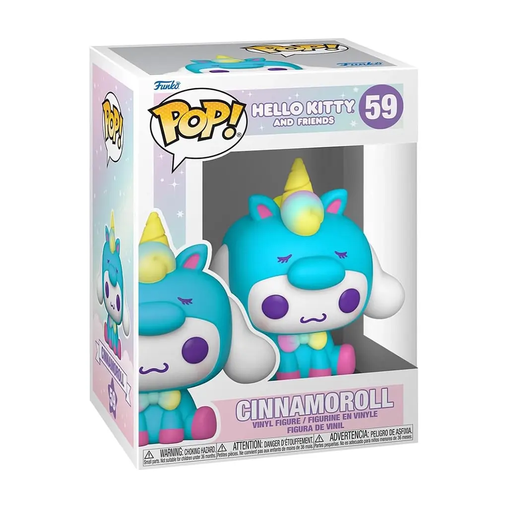 Фигурка Funko Pop Синнаморолл в костюме единорога (65748) - фото 2