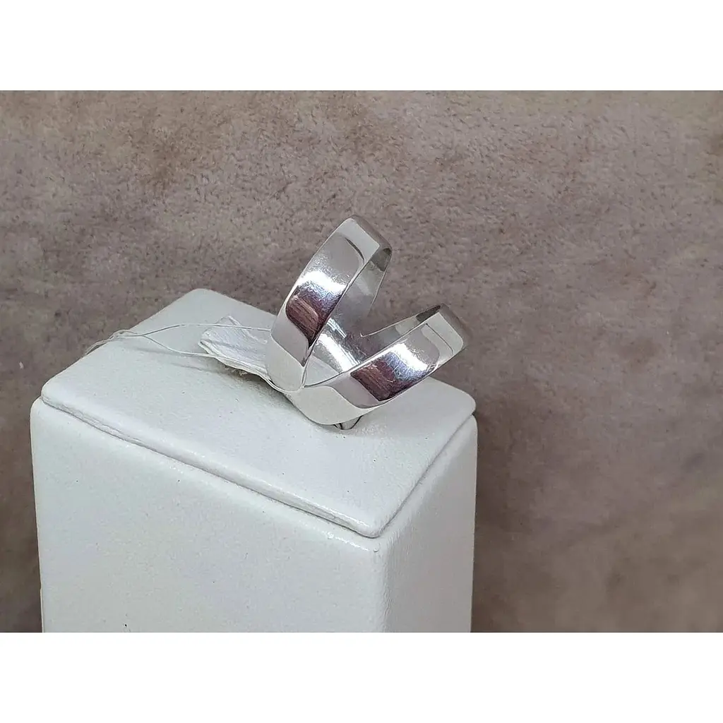 Серебряное незамкнутое кольцо Qvaliz. 901-01031 17,5 - фото 3