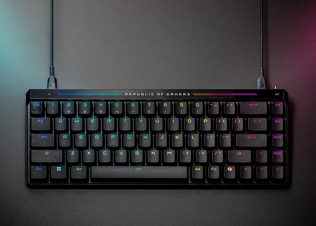 Клавіатура Asus ROG Falchion Ace HFX Black [90MP03VE-BKUA20] [126951] - фото 11
