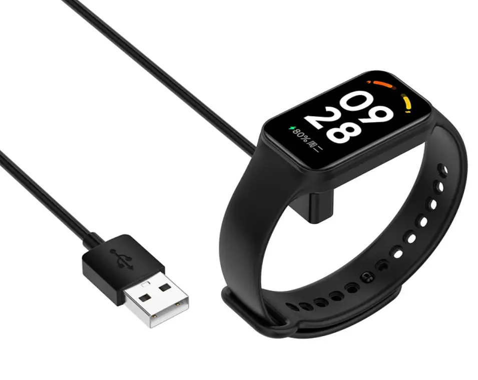 Магнитный USB кабель Primo зарядное устройство для Xiaomi Redmi Smart Band 2 Black - фото 2