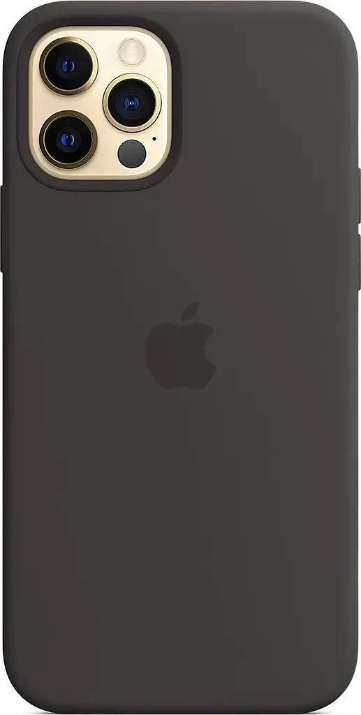 Чохол оригінальний силіконовий Silicone Case MM2A3ZM/A MagSafe (Original) для Apple iPhone 12/12 Pro (6.1") Black - фото 5