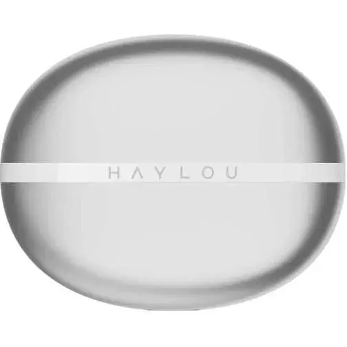 Наушники беспроводные Haylou X1 2024 бело серебристые - фото 2
