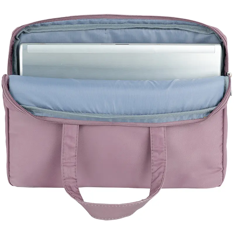 Сумка для документов текстильная Axent А4+ 1 отделение, розовая (1631-01-A) - фото 4