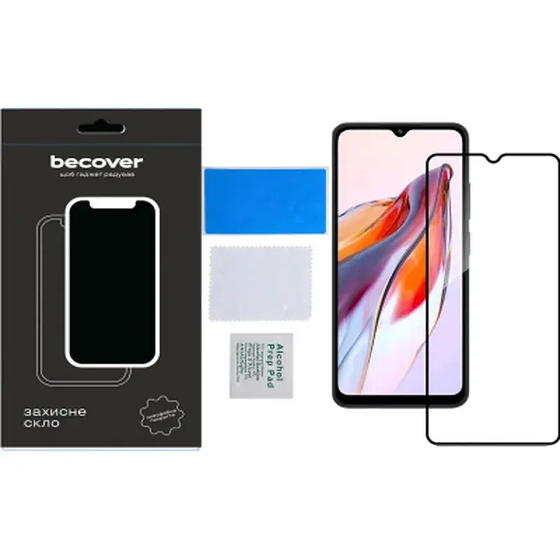 Скло захисне BeCover Tecno Spark 10C (KI5k) Black (709747) - фото 3