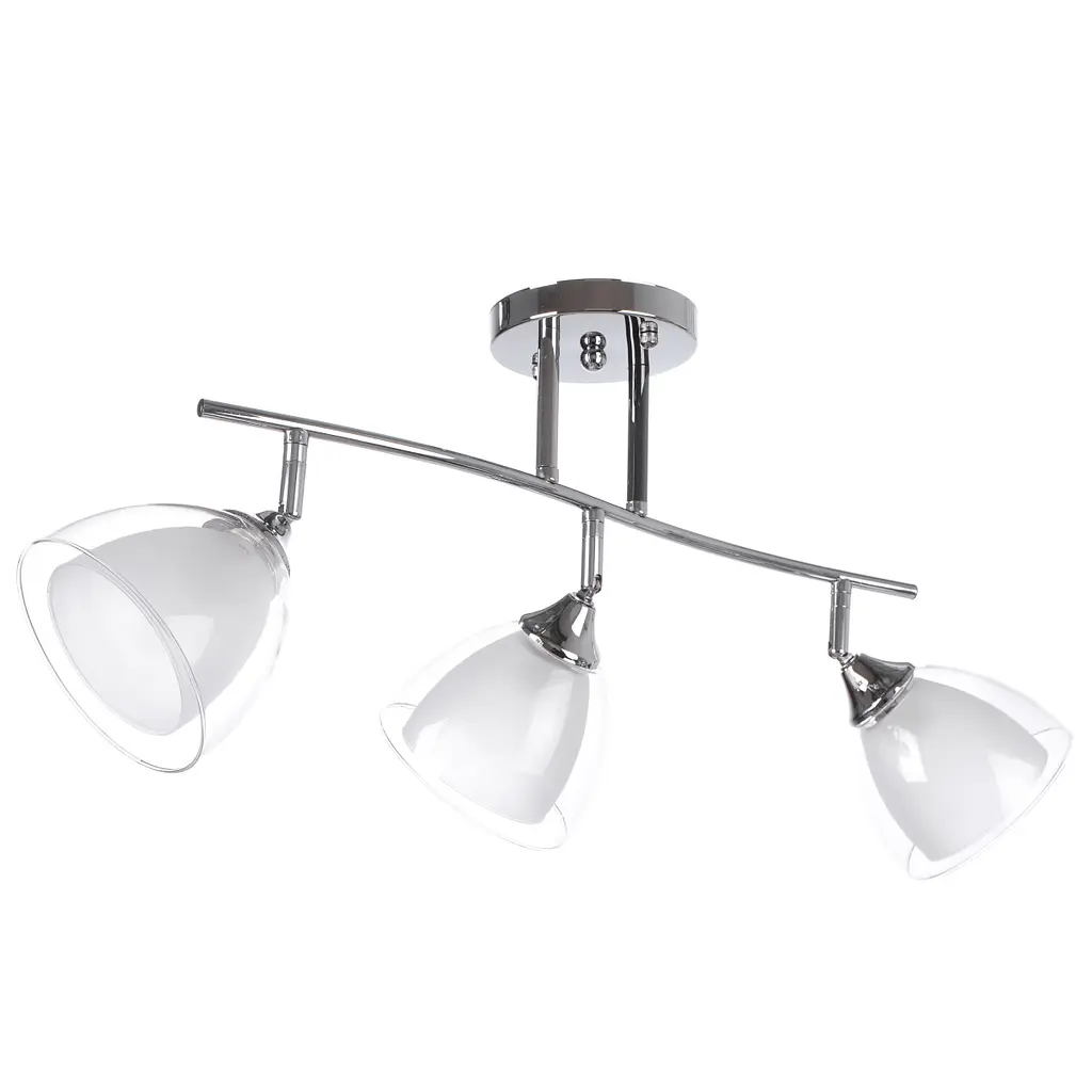 Люстра стельова Brille E14 40W CH (BR-433C/3) - фото 3