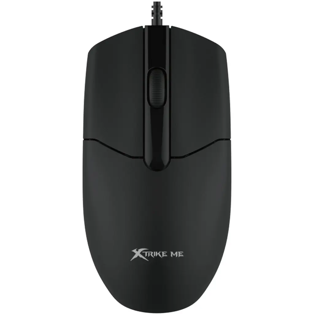 Комплект дротовий XTRIKE ME MK-207 UA (клавіатура + мишка 1000dpi) USB, чорний (MK-207UA) - фото 2
