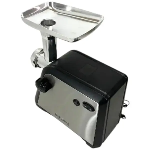 Електрична м'ясорубка з насадками для соку Rainberg RB-672  - фото 8