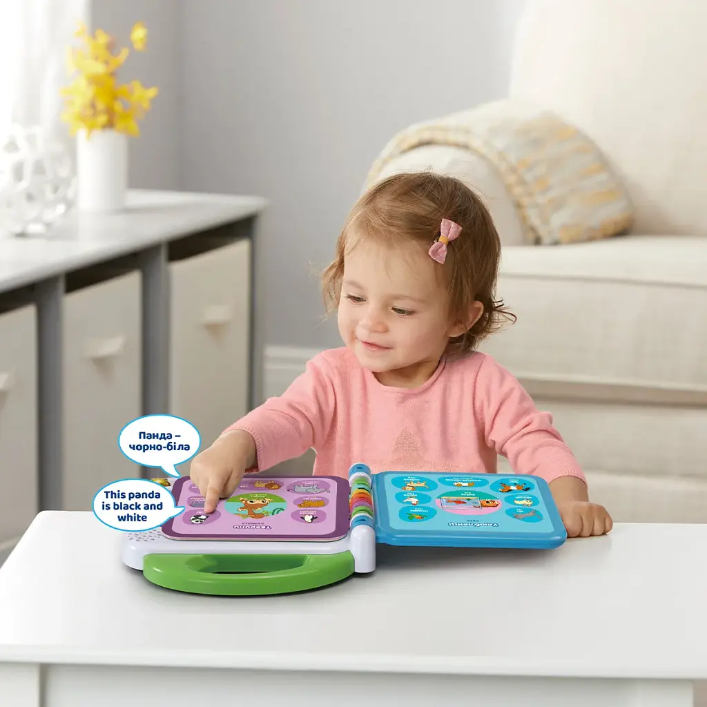 Розвиваюча іграшка VTech Англо-український словничок 100 слів (80-601576) - фото 4