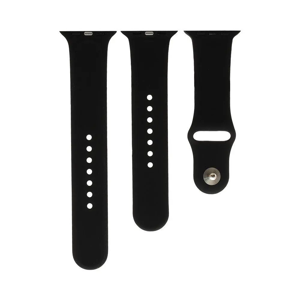 Ремінець для смарт-годинника Apple Watch 38/40/41 мм Grand Band Silicone помаранчевий - фото 4