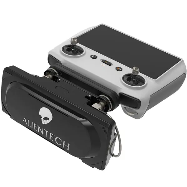 Кронштейн із коаксіальними кабелями ALIENTECH PRO для пульта DJI RC дронів DJI Mavic Mini 3 Pro / Mavic 3 Classic (PRO-BK-DJIRC/PRO-QMA160IPX) - фото 8