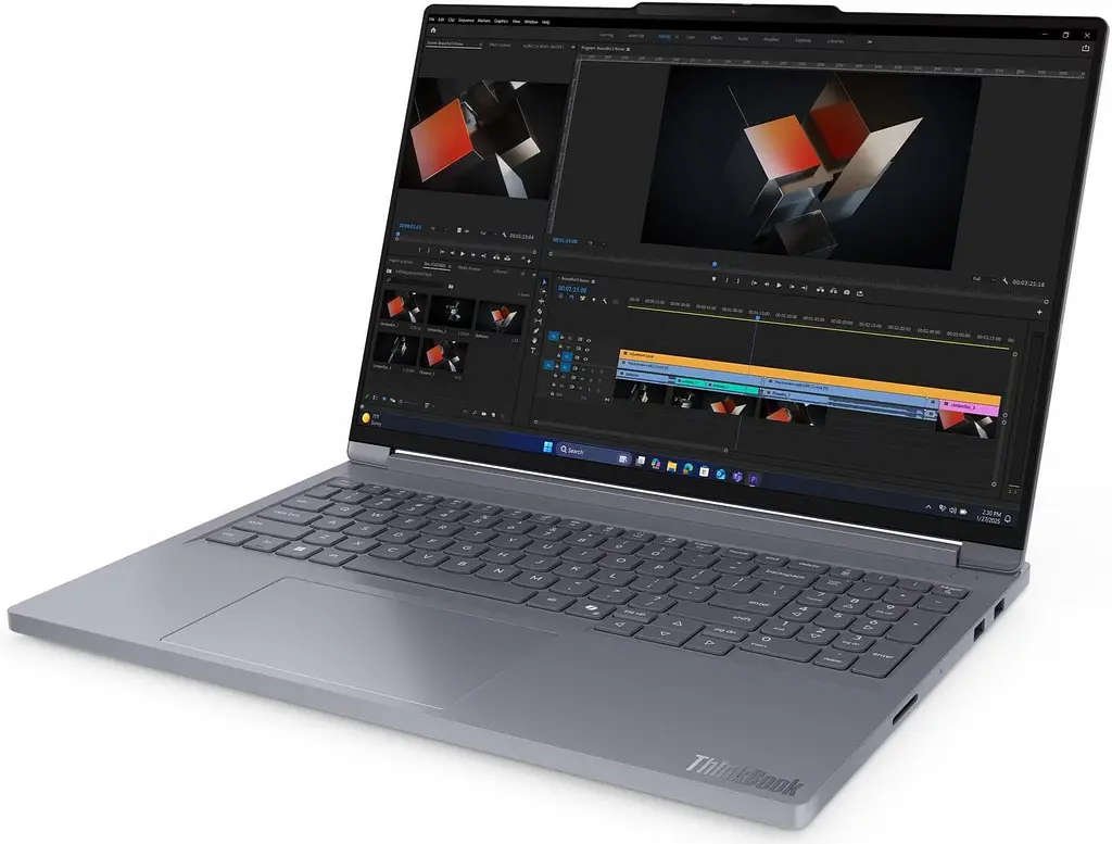 Ноутбук Lenovo 16 ThinkBook 16P G6 IAX 3200x2000 IPS 165Hz/Intel Ultra 9 275HX/32GB/1TB/RTX 5060/W11P/Luna Gray (21R00041GE *) - фото 3