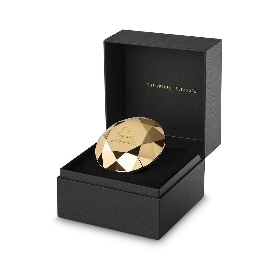 Вібратор для клітора Bijoux Indiscrets Diamond Twenty One золотий - фото 3
