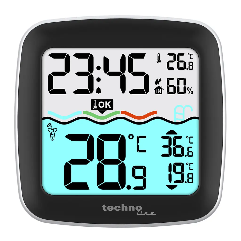 Термогигрометр Technoline WS9059 Black (WS9059), Черный - фото 4