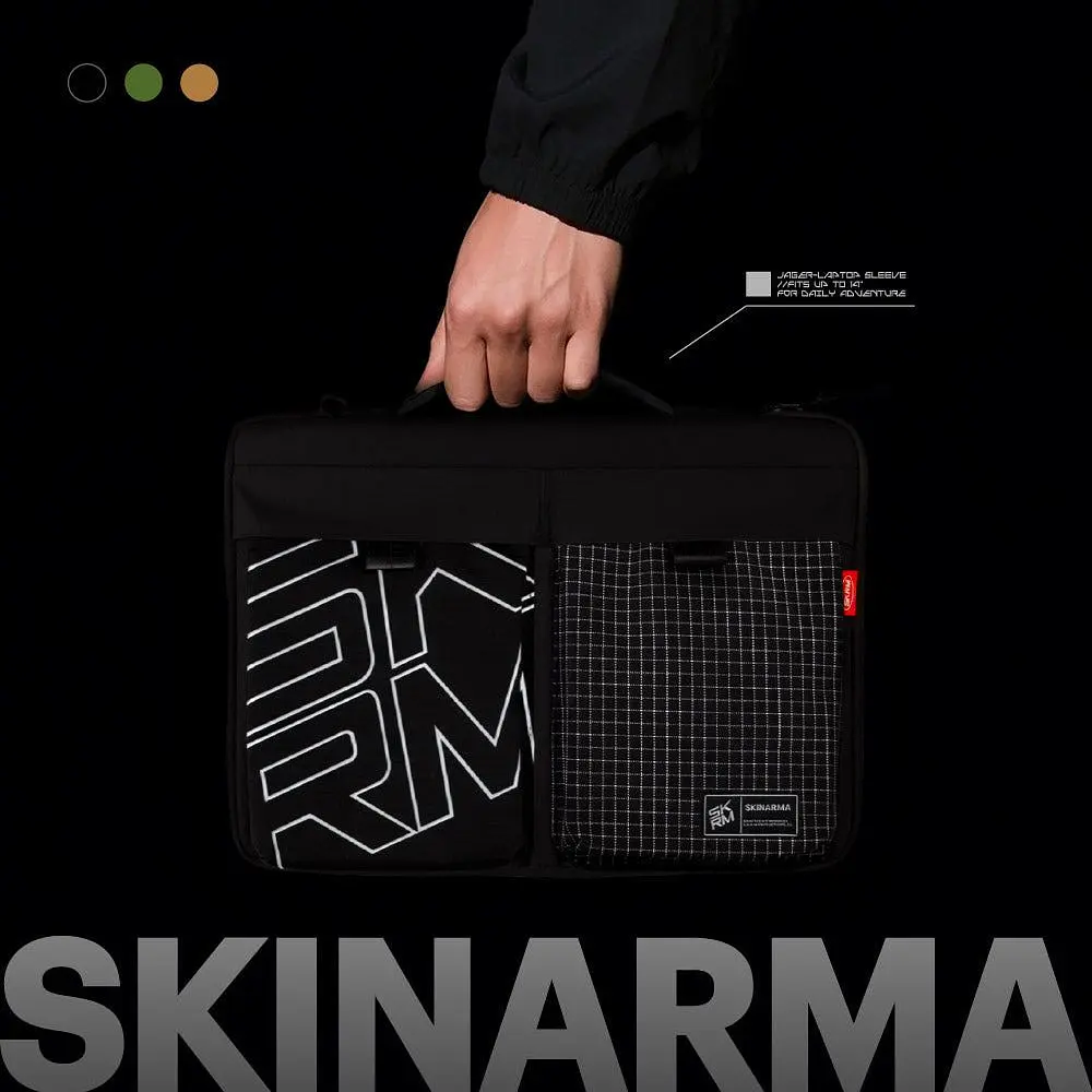 Сумка для ноутбука Skinarma Jager 14" чорна (SK-LAPTOP14-JAGER-BLK) [175202] - фото 6