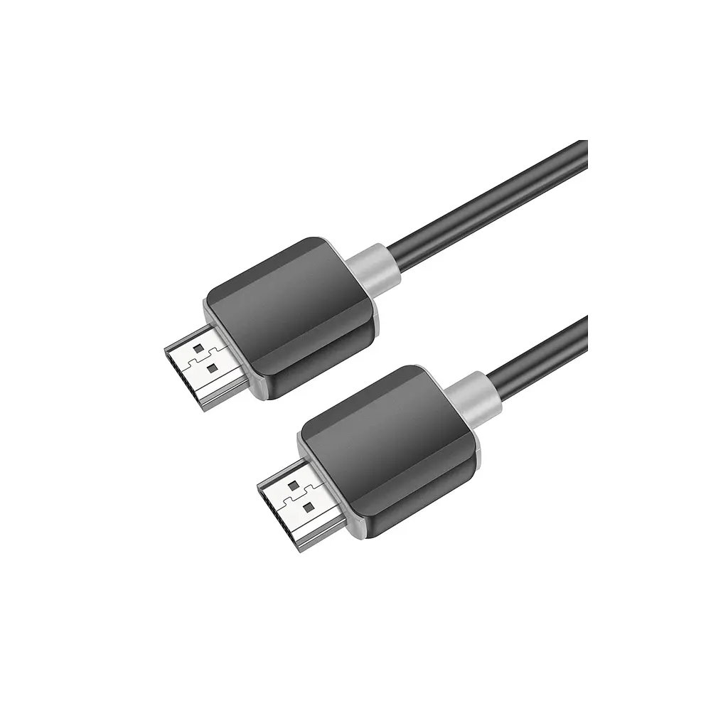 Кабель мультимедійний HDMI M to HDMI M 2.0m V2.0 4K black HOCO (6931474799395) - фото 4