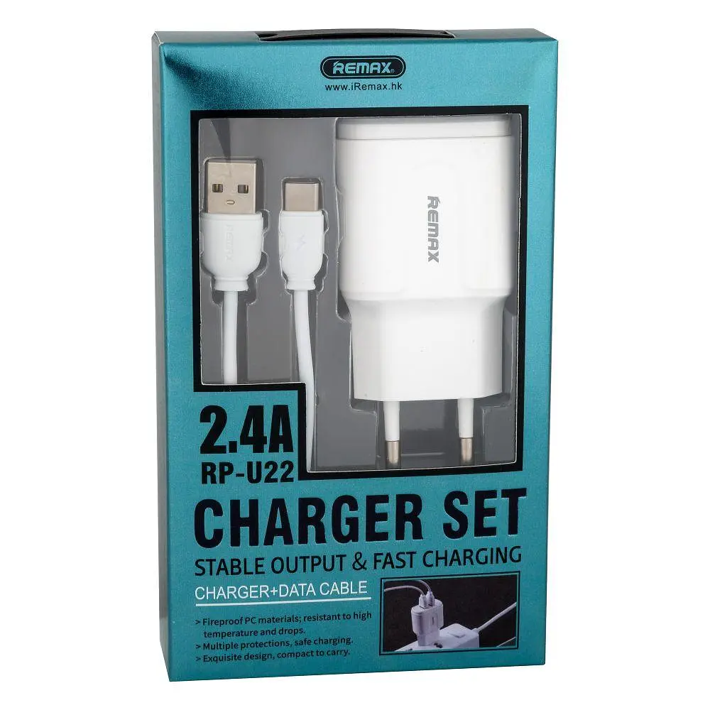 Адаптер сетевой Remax 2*USB 2.1 A Rp-u22 зарядный блок питания - фото 5