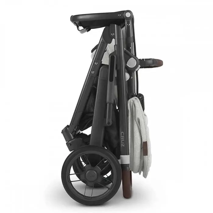 Прогулянкова коляска Uppababy Cruz V2 - Anthony + люлька Uppababy Carrycot-Anthony-White and Grey Chanille Carbon Frame  - фото 8