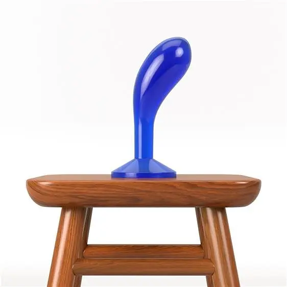 Анальна пробка - Flawless Clear Prostate Plug 6" Blue - фото 4