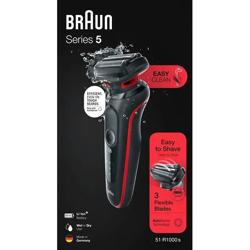 Бритва BRAUN Series 5 51-R1000s - фото 5