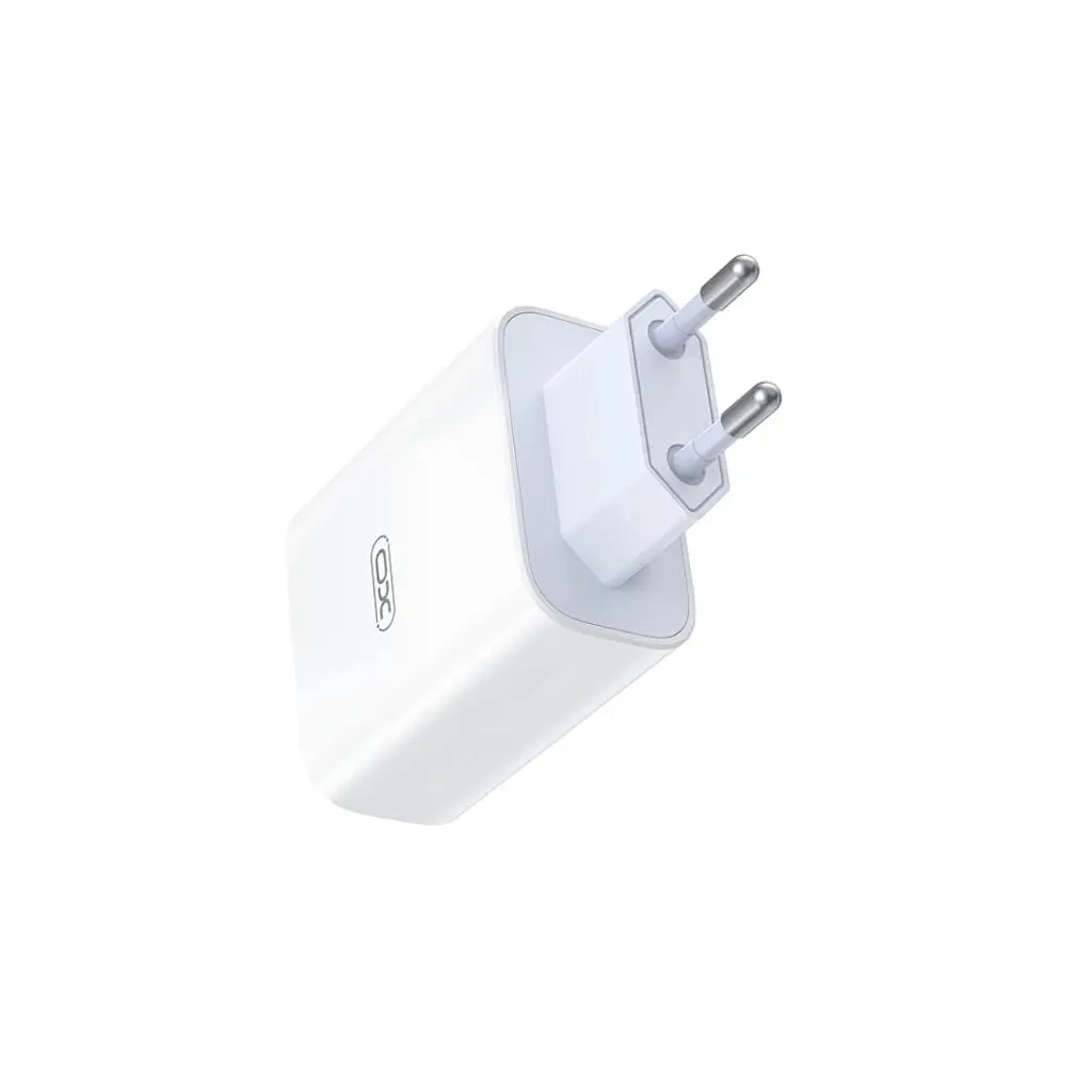 Зарядний пристрій XO USB 120 Вт + кабель USB-A — USB-C білий (XO-L128U) - фото 4