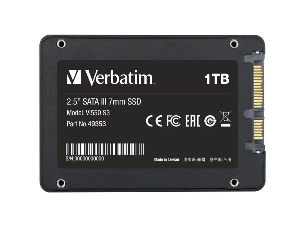 SSD накопичувач Verbatim Vi550 S3 1 TB (49353) - фото 3