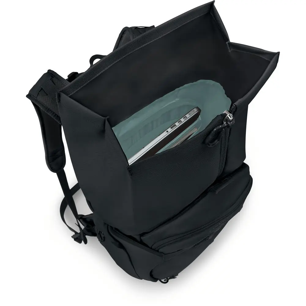Рюкзак Osprey Metron 22 Roll Top Pack черный - фото 5