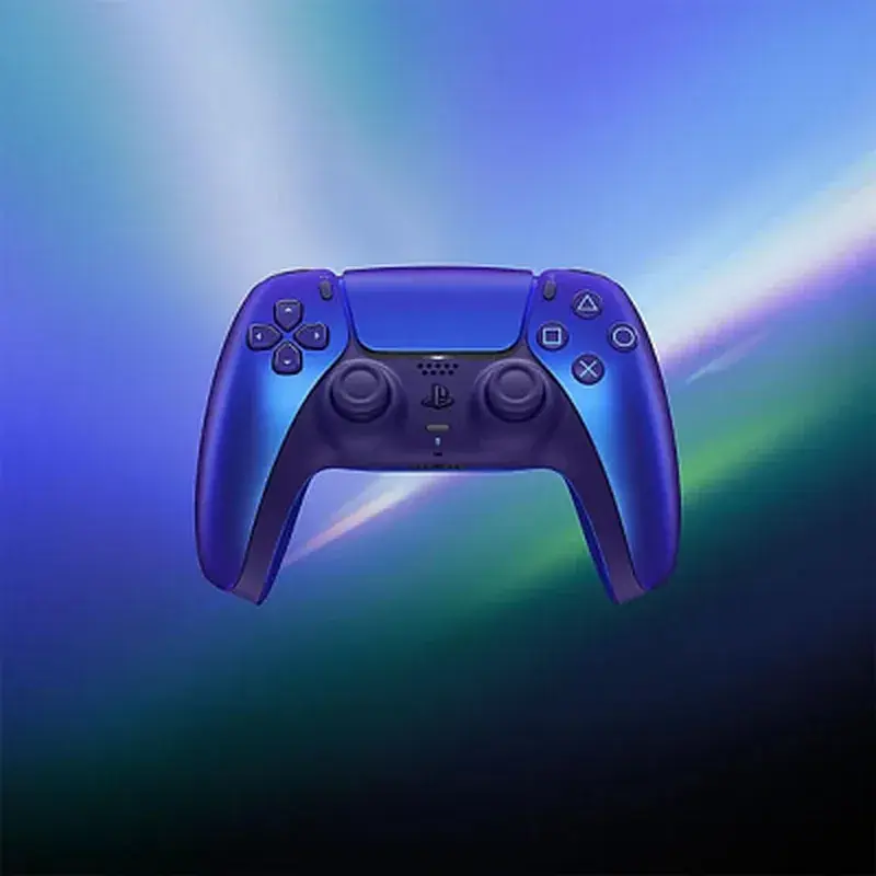 Геймпад Sony Playstation DualSense Bluetooth PS5 Chrome Indigo (1000050597) - фото 2