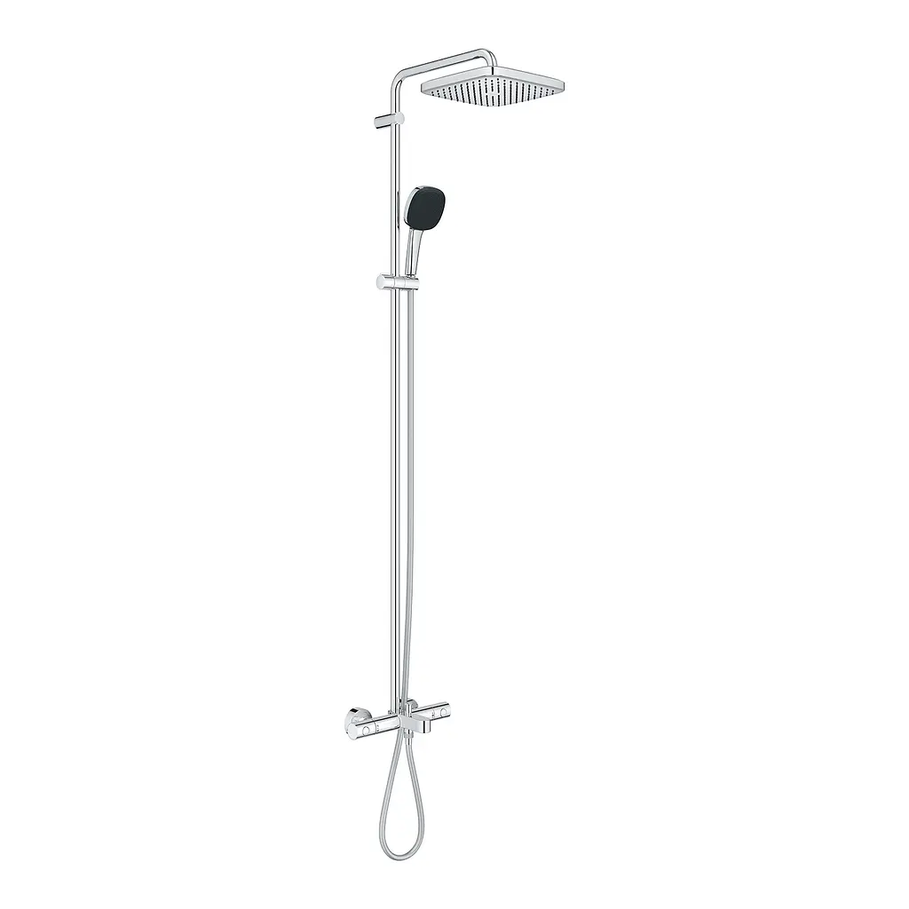 Душова система термостатична Grohe QuickFix Vitalio Comfort System 250 26984001, Хром - фото 3