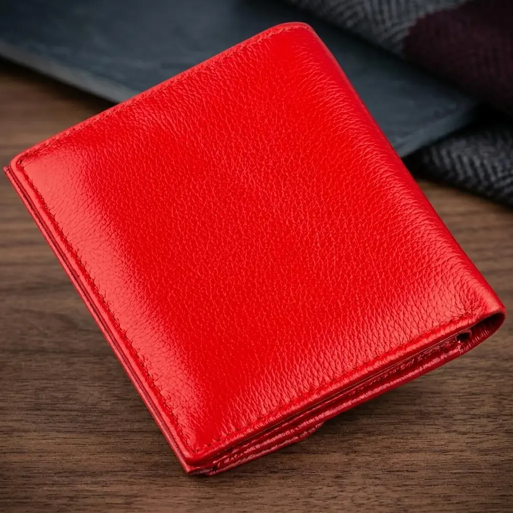 Портмоне для жінок із монетницею ST Leather 18918 червоний - фото 4