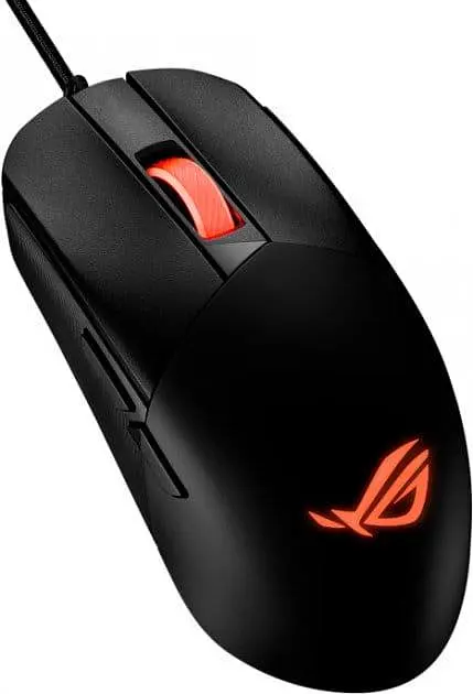 Мышь ASUS ROG Strix Impact III USB Black (90MP0300-BMUA00) - фото 2