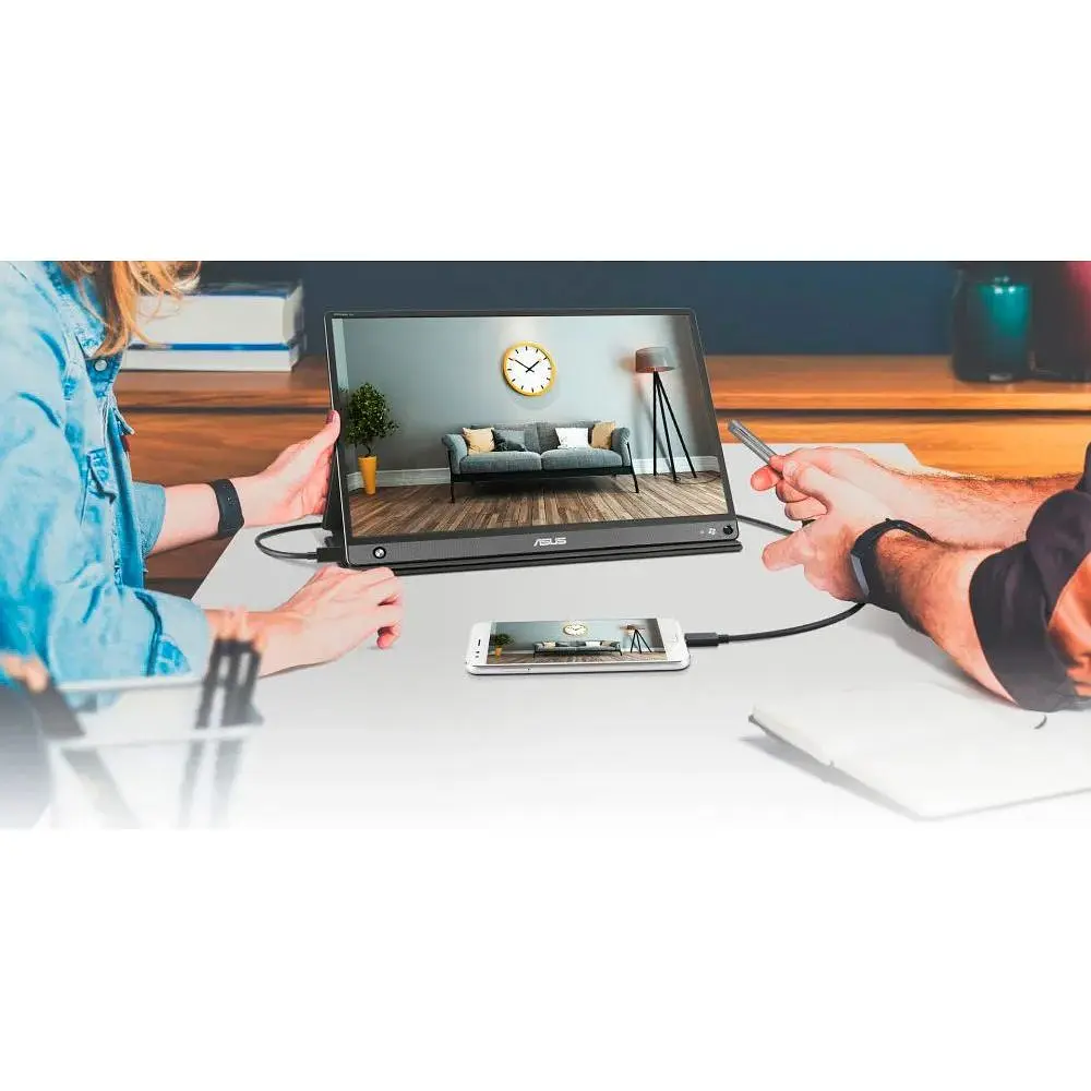 Портативний монітор Asus ZenScreen MB16AHP (90LM04T0-B01170) [91475] - фото 11