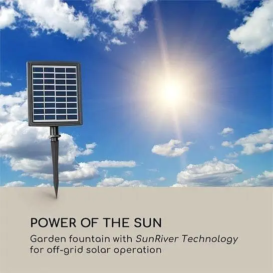 Каскадный солнечный фонтан Blumfeldt Messina (10034734) - фото 2