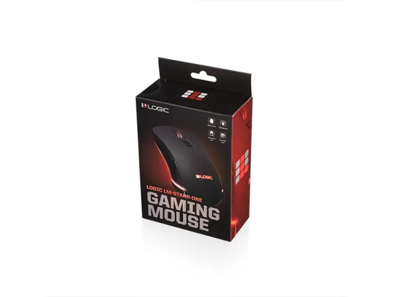 Миша Logic Concept Starr One (M-LC-LM-STARR-ONE) Black USB - фото 4