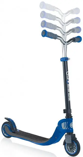 Самокат Globber Flow Foldable 125 чорний з синім (473-100) - фото 3