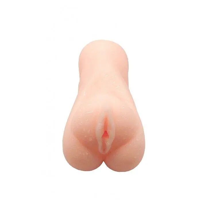 Мастурбатор-вагина Wooomy Squeeezy Masturbator Vagina, мягкие открытые губы, 13.2х5.4 см - фото 2
