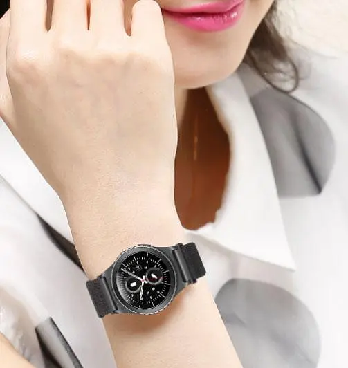 Нейлоновий ремінець Primo для годинника Samsung Gear S2 Classic SM-R732/RM-735 Black - фото 5
