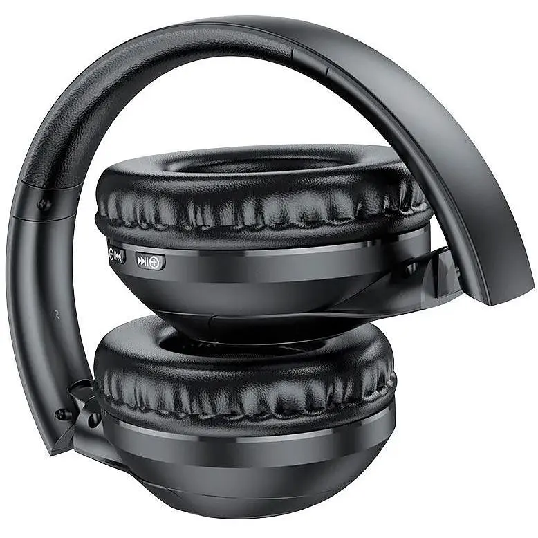 Навушники повнорозмірні Borofone BO23 Glamour BT headset чорні - фото 4