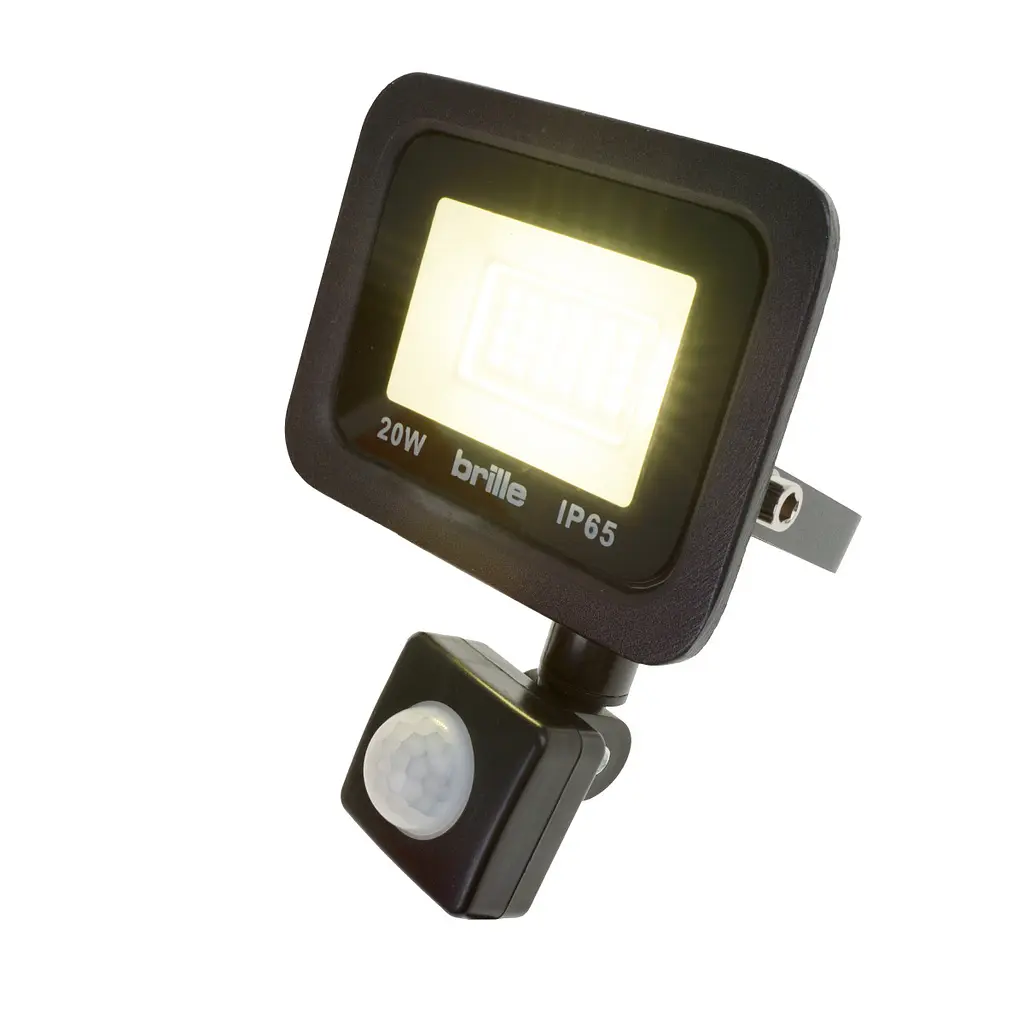 Світлодіодний прожектор Brille з датчиком руху HL-19P/20W NW IP65 - фото 7