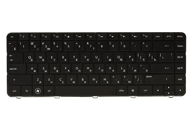 Клавіатура для ноутбука HP Pavilion G4 чорний, чорний фрейм (KB310579)