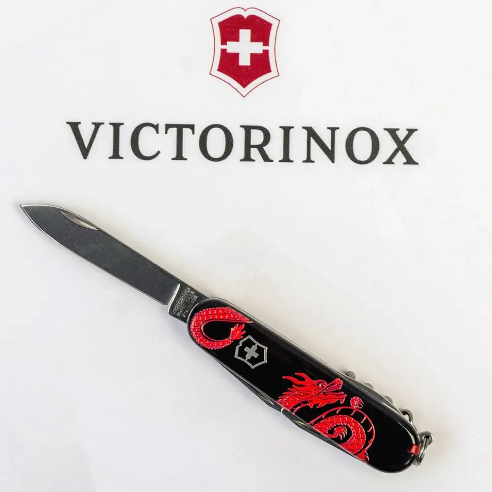 Ніж Victorinox Spartan Zodiac 91 мм Червоний дракон (1.3603.3_Z3361u) - фото 5