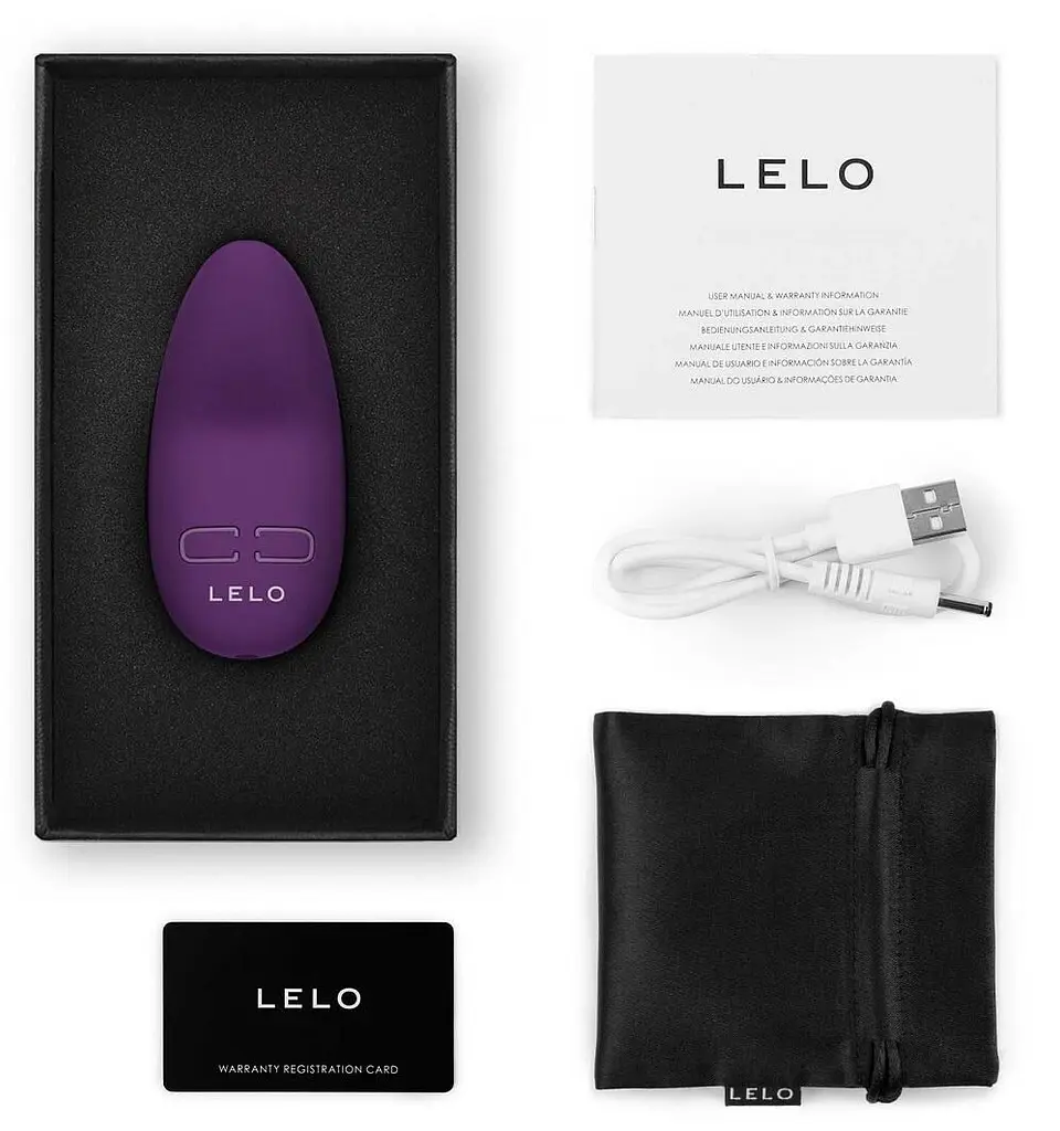 Мінівібратор для клітора LELO Lily 3 Dark Plum, 10 режимів, дуже потужний - фото 4