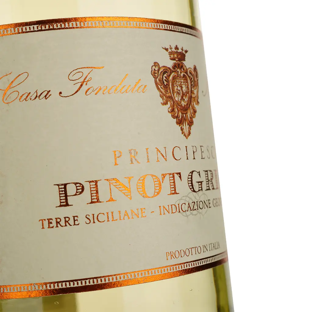 Вино Principesco Pinot Grigio IGT біле сухе 0.75 л - фото 3