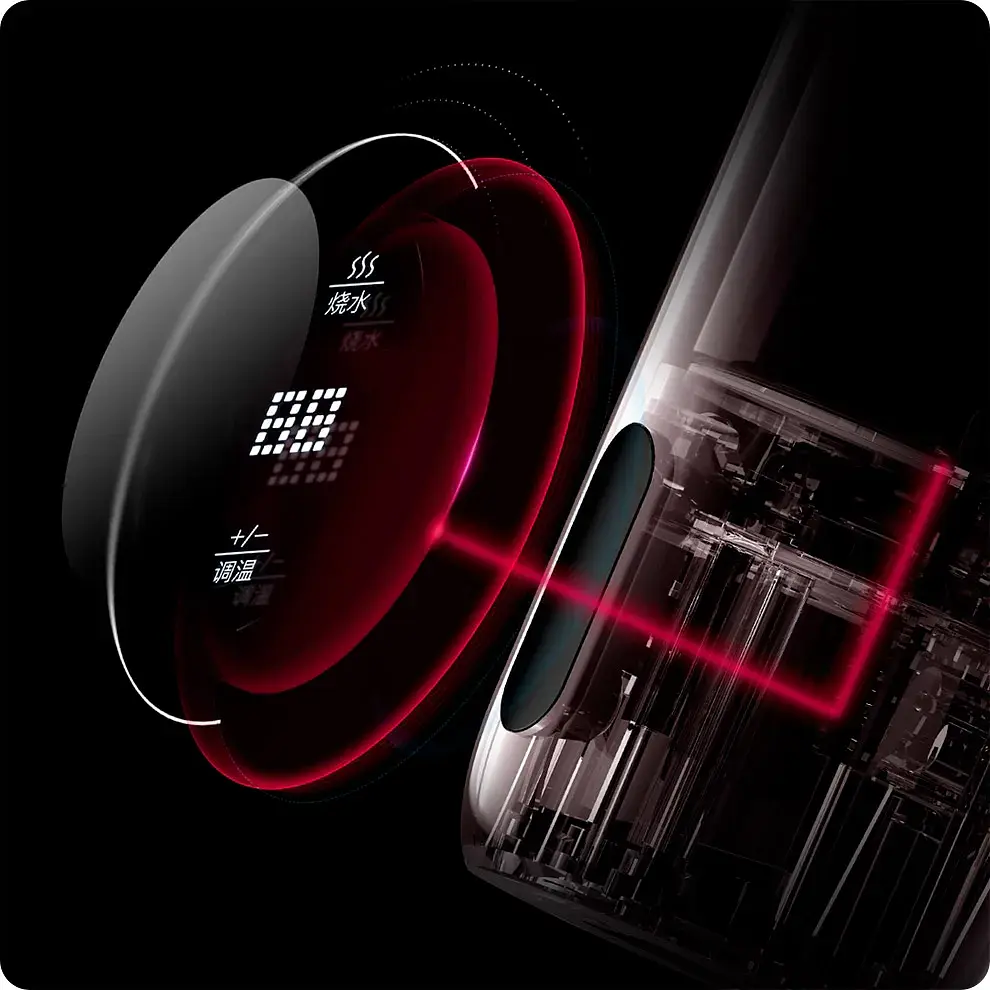 Электрический термос Xiaomi Deerma Electric Hot Water Cup 350 ml (DEM-DR035) White [50535] - фото 5