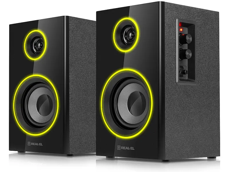 Комп'ютерні колонки REAL-EL S-415 Black (EL121200017) - фото 5