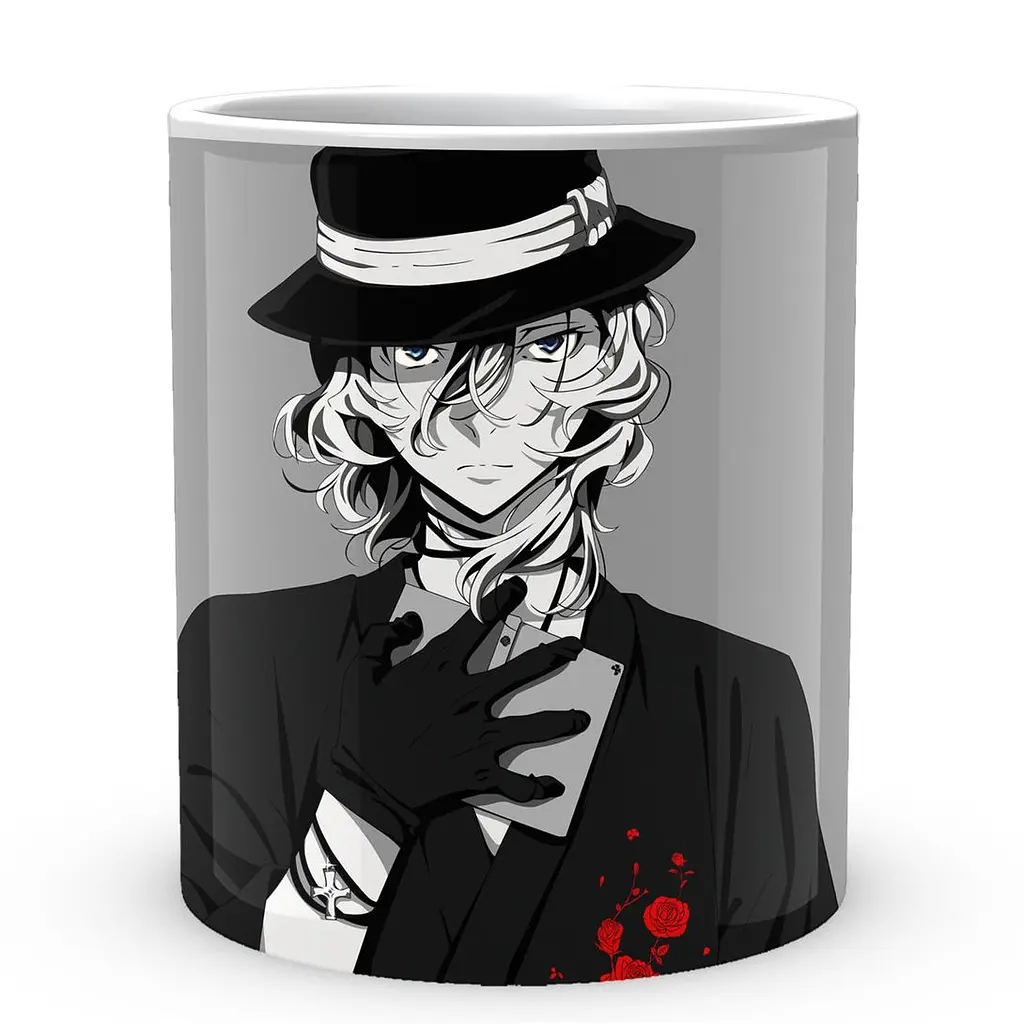 Кружка GeekLand Bungou Stray Dogs Проза Бродячих Псов Чуя BSD 24 330 мл белая - фото 2