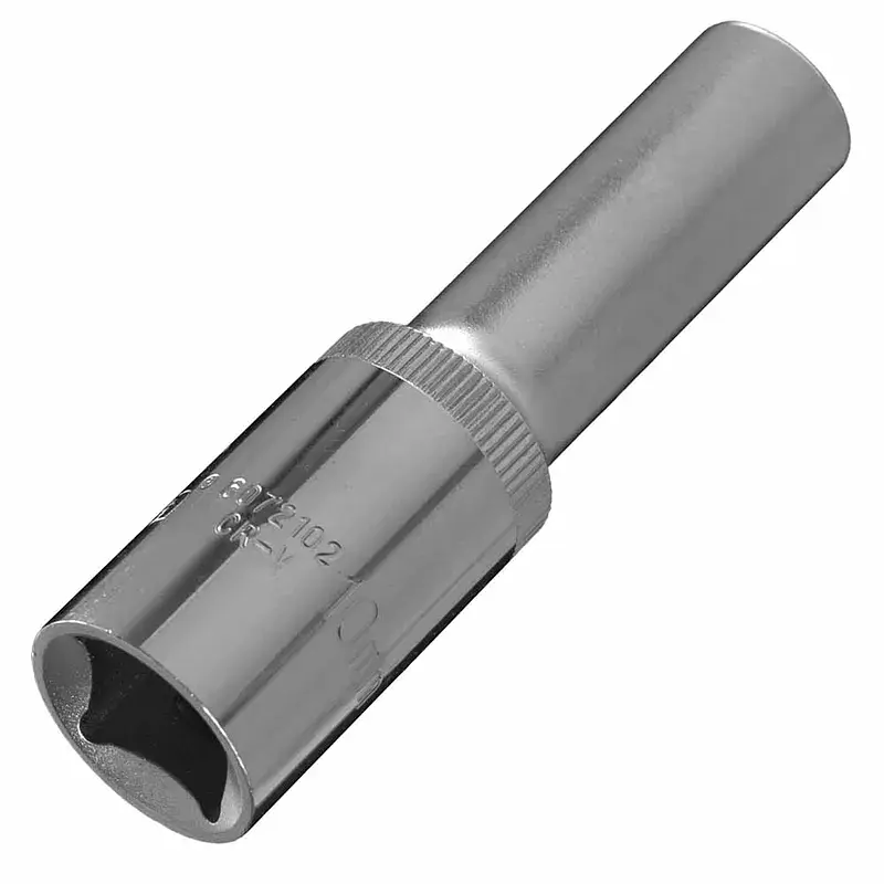 Насадка шестигранна довга 1/2" 10мм CrV ULTRA (6072102) - фото 2