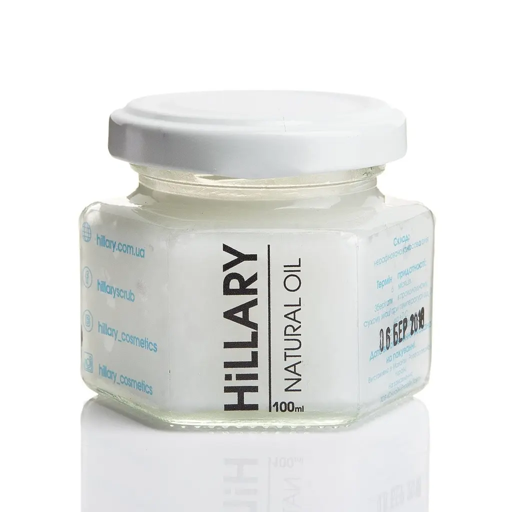 Нерафинированное кокосовое масло VIRGIN COCONUT OIL Hillary 100 мл - фото 2